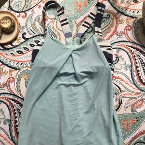 Lulu Lemon built in bra athletic top